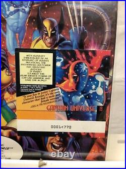 Marvel Comics X-Men & Captain Universe Sleeping Giants #1 Plus Card FN 1994