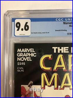 Marvel Graphic Novel The Death Of Captain Marvel (1982) # 1 (CGC 9.6) 7th Print