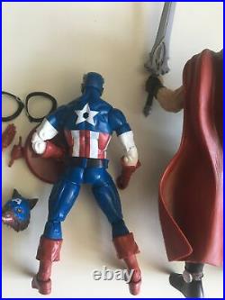 Marvel Legends Avengers Lot (Iron Man)(Captain America)(Thor)(Comic)(Hasbro)