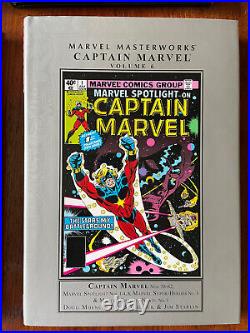 Marvel Masterworks Captain Marvel 3 4 5 6 HC Mar-vell, Nitro, Thanos see pics