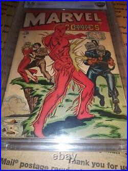 Marvel Mystery Comics #89 CBCS 3.5 Classic Timely Torch Captain America