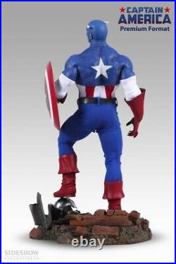 Marvel Sideshow Original 14 Captain America Premium Format statue 641/1100