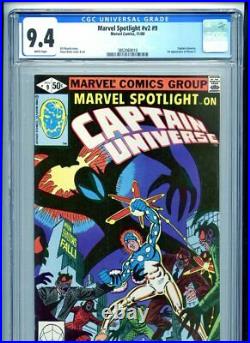 Marvel Spotlight V. 2 #9 CGC 9.4 White Pages Captain Universe