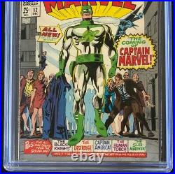 Marvel Super-Heroes #12 (1967) CGC 8.5 1st App of Captain Marvel! Comic