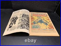 Marvel Super Heroes 12 1st Captain Marvel VG+ 1967 Glossy Double Size