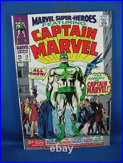 Marvel Super Heroes 12 F Vf Captain Marvel 1967