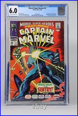 Marvel Super-Heroes #13 (1968) CGC 6.0 1st appearance Carol Danvers Ms. Marvel