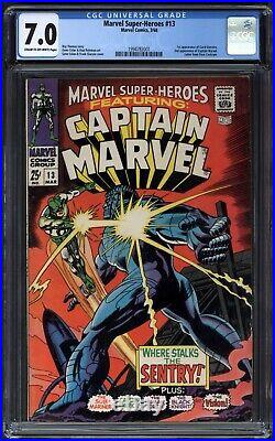 Marvel Super Heroes #13 CGC 7.0 Captain Marvel & Carol Danvers 1994783001