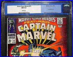 Marvel Super-Heroes #13 CGC 9.4 NM 1st appearance Carol Danvers Captain Marvel