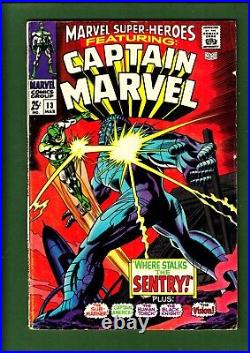Marvel Super-Heroes 13 Captain Marvel, 1st app of Carol Danvers