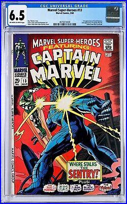 Marvel Super-Heroes #13 Captain Marvel First Carol Danvers CGC 6.5