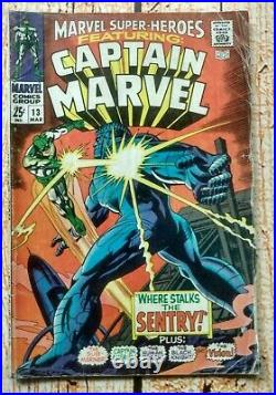 Marvel Super Heroes 13 Featuring Captain Marvel First Appearance Carol Danvers