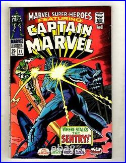 Marvel Super-Heroes # 13 VF Comic Book 1st Carol Danvers Appearance Captain HY1