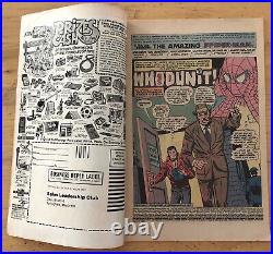 Marvel Tales 132 Reprints Amazing Spiderman 155 Origin Captain Britain Candy Ads