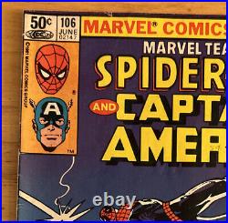 Marvel Team-Up #106 Trimpe Art Spider-Man Captain America Scorpion Iron Man Ad