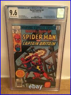 Marvel Team-Up #65 CGC 9.6 1st US appearance of Captain Britain