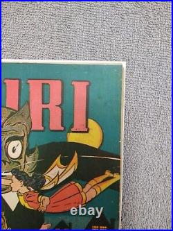 Mary Marvel Cover Guri #211 1949 Timely Captain America Story Brazil Edition