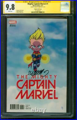 Mighty Captain Marvel 1 CGC SS 9.8 Young Variant 3/17