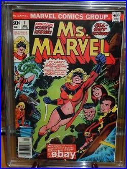 Ms. Marvel #1 CGC 8.0 (Q) Carol Danvers Captain Marvel Movie Comics key
