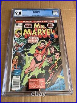 Ms. Marvel #1 CGC 9.0 1st Carol Danvers. Captain Marvel Movie