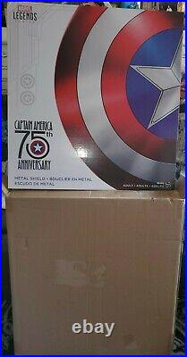 REAL Marvel Legends Captain America 75th Anniversary Shield Hasbro NEW
