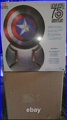 REAL Marvel Legends Captain America 75th Anniversary Shield Hasbro NEW