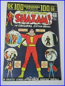SHAZAM! Original Captain Marvel DC Comics 1st Appearance Black Adam #8, Dec 1973