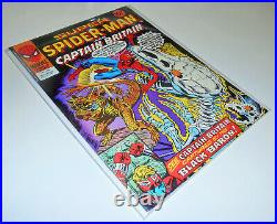SPIDER-MAN & CAPTAIN BRITAIN no. 236 UNIQUE DOUBLE COVER Marvel UK 1977