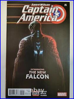 Sam Wilson Captain America #1 to #15 Full Run Marvel 2015 Series 9.4 Near Mint