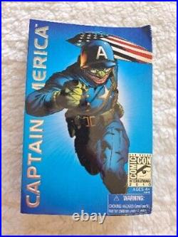 Sdcc Comic Con 2010 Captain America Exclusive Marvel Universe Action Figure