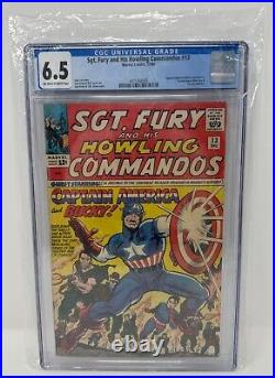 Sgt. Fury and His Howling Commandos #13 CGC 6.5 1964 Marvel Comics