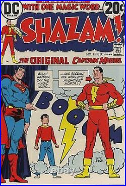 Shazam #1 1973 1st Appearence Captain Marvel since Golden Age