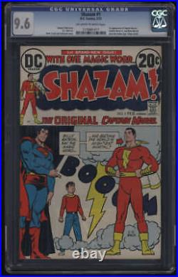 Shazam #1 CGC 9.6 OWithW Pgs 1st DC Appearance Origin Superman Captain Marvel DC