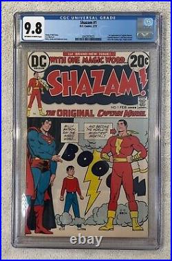 Shazam #1 CGC 9.8 1st Appearance of Captain Marvel since the Golden Age
