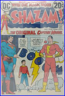 Shazam #1 DC 1973 CGC 9.6 1st Bronze Age Appearance of Captain Marvel