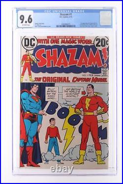 Shazam #1 D. C. Comics 1973 CGC 9.6 1st appearance of Captain Marvel, Captain M
