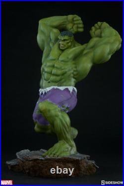 Sideshow Marvel Hulk Avengers Assemble Statue Thor, Captain America, Thanos