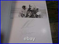 Signed EARTH X Limited Ed. MARVEL Hardcover Book 2001 ROSS Leon KRUEGER Reinhold