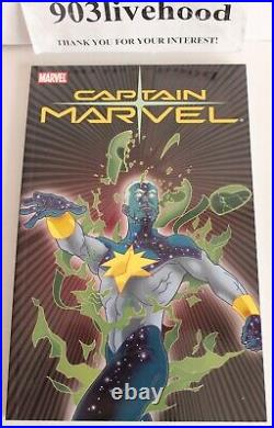 Signed Marvel Captain Marvel Contact Crazy Lose Coven Odyssey Peter David Tpb Gn