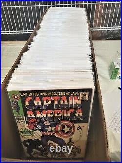 Silver age Captain America lot #100-442 with 109 110 111 117 GORGEOUS HIGH GRADES