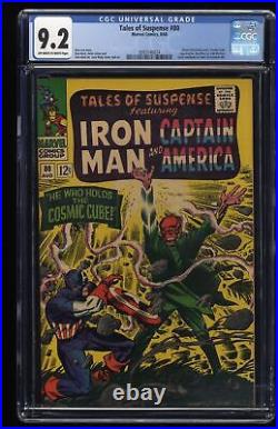 Tales Of Suspense #80 CGC NM- 9.2 Red Skull Iron Man Captain America! Marvel