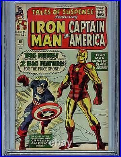 Tales of Suspense #59 CGC 6.0 Marvel Comics 1964 1st Jarvis Captain America K9