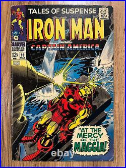 Tales of Suspense # 99 Marvel SILVER AGE 1968 Iron Man Captain America VF 8.0