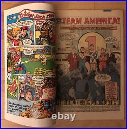 Team America #2 Mantlo Story Vosburg Art Ads Cracker Jacks GIJOE #1 Preview ROM