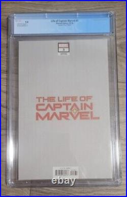 The Life of Captain Marvel #3 CGC 9.8 Joe Quesada Virgin Variant