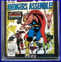 Thor #390 (1988) CGC 9.8 Captain America lifts Thor's Hammer! Marvel Comic