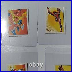 Vintage Lot Of 44 Marvel Comic Card Lot 1981 Marvel Superheroes NM MT NO Dups