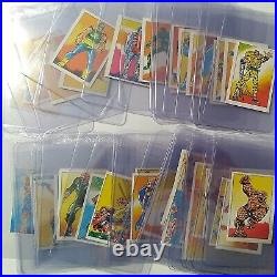 Vintage Lot Of 44 Marvel Comic Card Lot 1981 Marvel Superheroes NM MT NO Dups