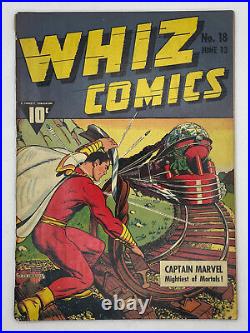 Whiz Comics #18 Captain Marvel