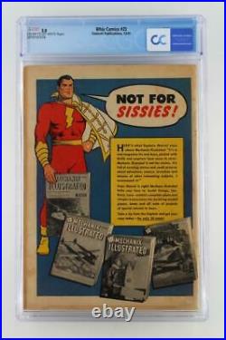 Whiz Comics #25 CGC 3.0 GD/VG -Fawcett 1941- 1st App Captain Marvel Jr